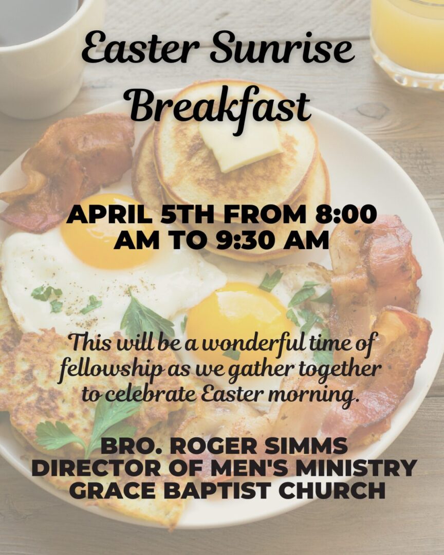 Easter Sunrise Breakfast I